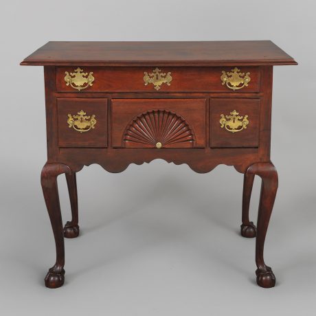 Probably Salem, Massachusetts Ca. 1770-1780. Walnut, secondary wood eastern whit